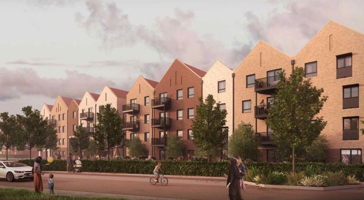 Weyside Urban Village Phase 3 drawing