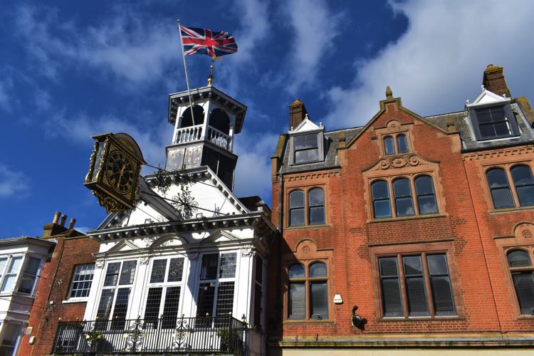 Historic Guildford town hall