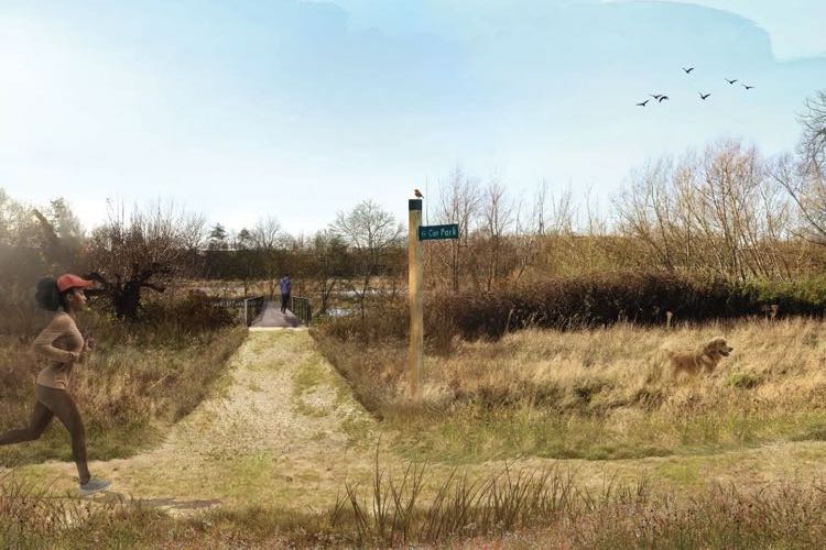 Nature reserve in Burpham