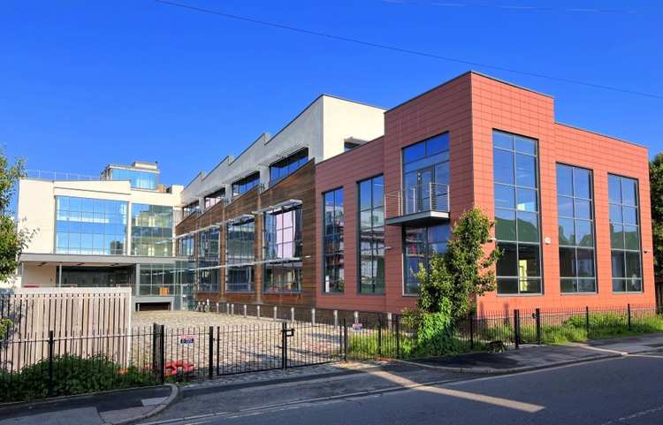 Surrey Maths School exterior building