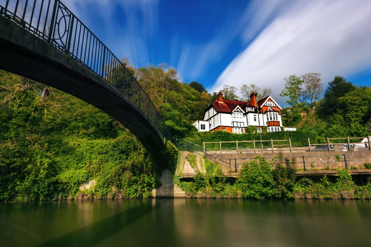 Victorian home by the river in Guildford