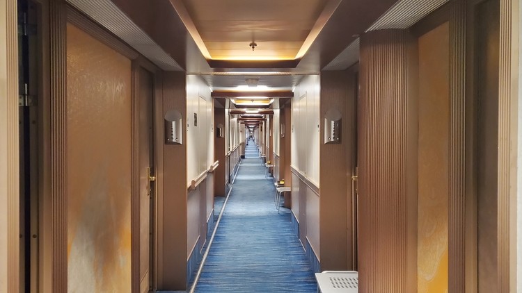 Cruise Ship Corridor