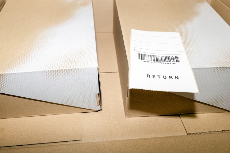 Packaging with Return Label