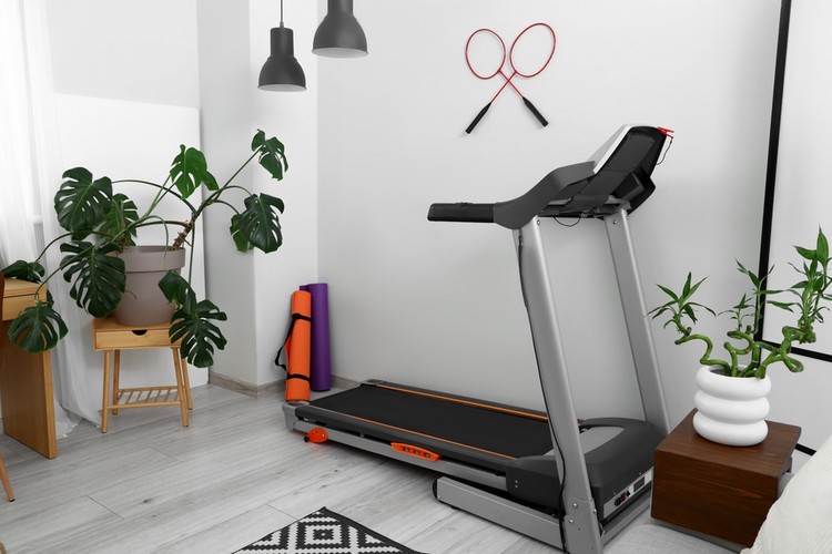 Treadmill in Living Room