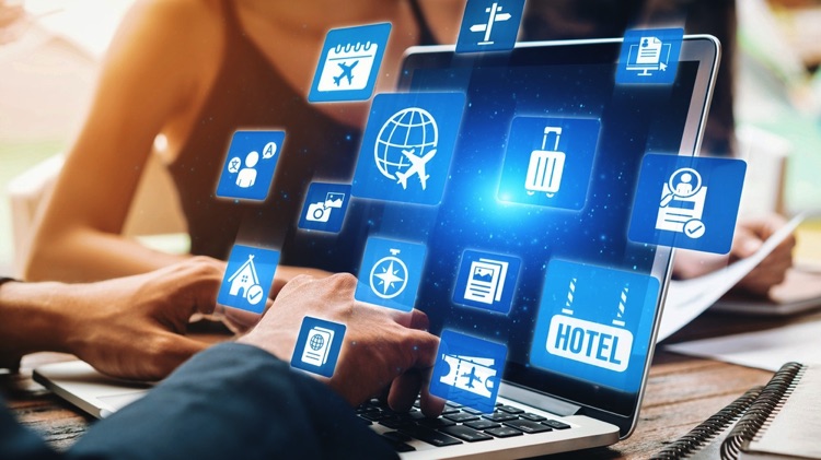 Booking a holiday online