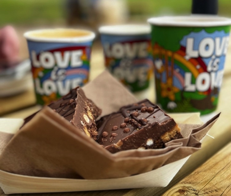 Golden Fords Café Love Is Love mugs