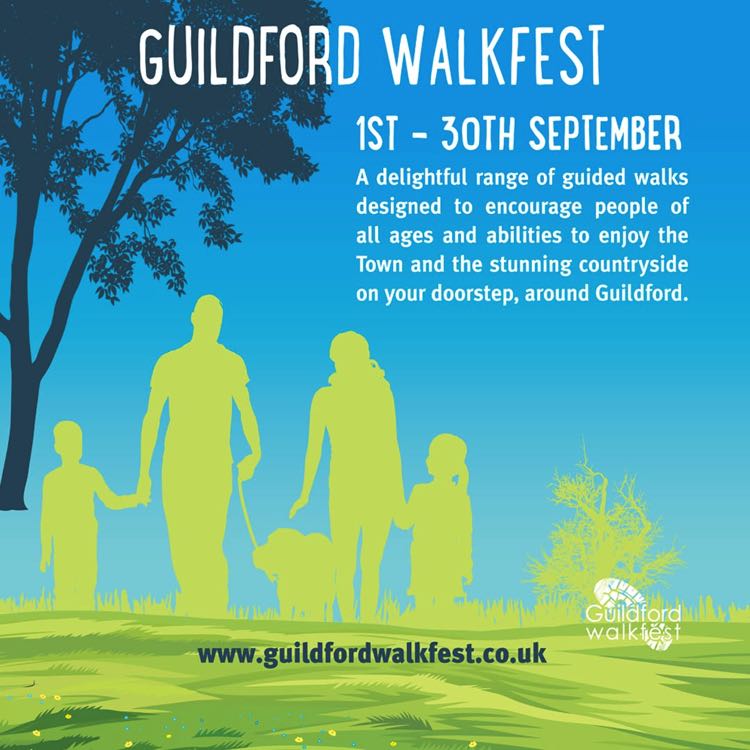 Guildford Walkfest flyer